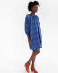 Kalyan Ikat Dress - River
