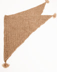 Freya Alpaca Triangle Scarf - Camel