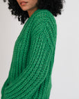 Napo Hand Knit Sweater - Esmeralda