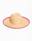Gallie Hat Fuchsia Ribbon