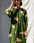 Nikki Chasin Ballad Fish Dress - Green
