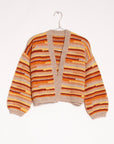 Hilma Alpaca Cardigan, Multicolor