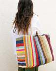 Wyeth Monterey Paper Straw Tote Bag - Multi