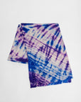 Pasha Tie Dye Pashmina, Blue/Purple