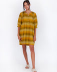 Shireen Ikat Shirtdress - Sunshine