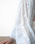 Dupatta Amrita Jamdani - White