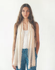Dupatta Plain Scarf - Moon