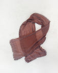 Dupatta Plain Scarf - Mahogany