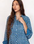 Ali Ananta Top - Natural Indigo