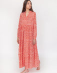 Matilde Greece Dress - Poppy
