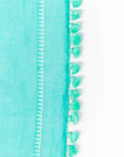 Dupatta Plain Shawl, Lagoon