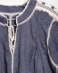 Sirena Chambray Dress Long Sleeves - Azul Marino