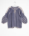 Sirena Chambray Top - Azul Marino