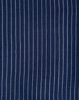 Alma Double Stripe Top - Natural Indigo