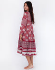Yamini Booj Dress, Garnet