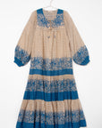 Jaani Bagh Dress, Lapis