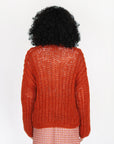 Hilma Pujpu Cardigan, Rust