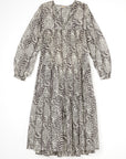 Yamini Tiger Dress, Grey