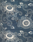 Indigo Dyed Katazome Cotton