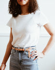 Luna Goods Belt in Natural