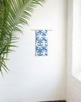 Clamp Dyed Cotton Shibori