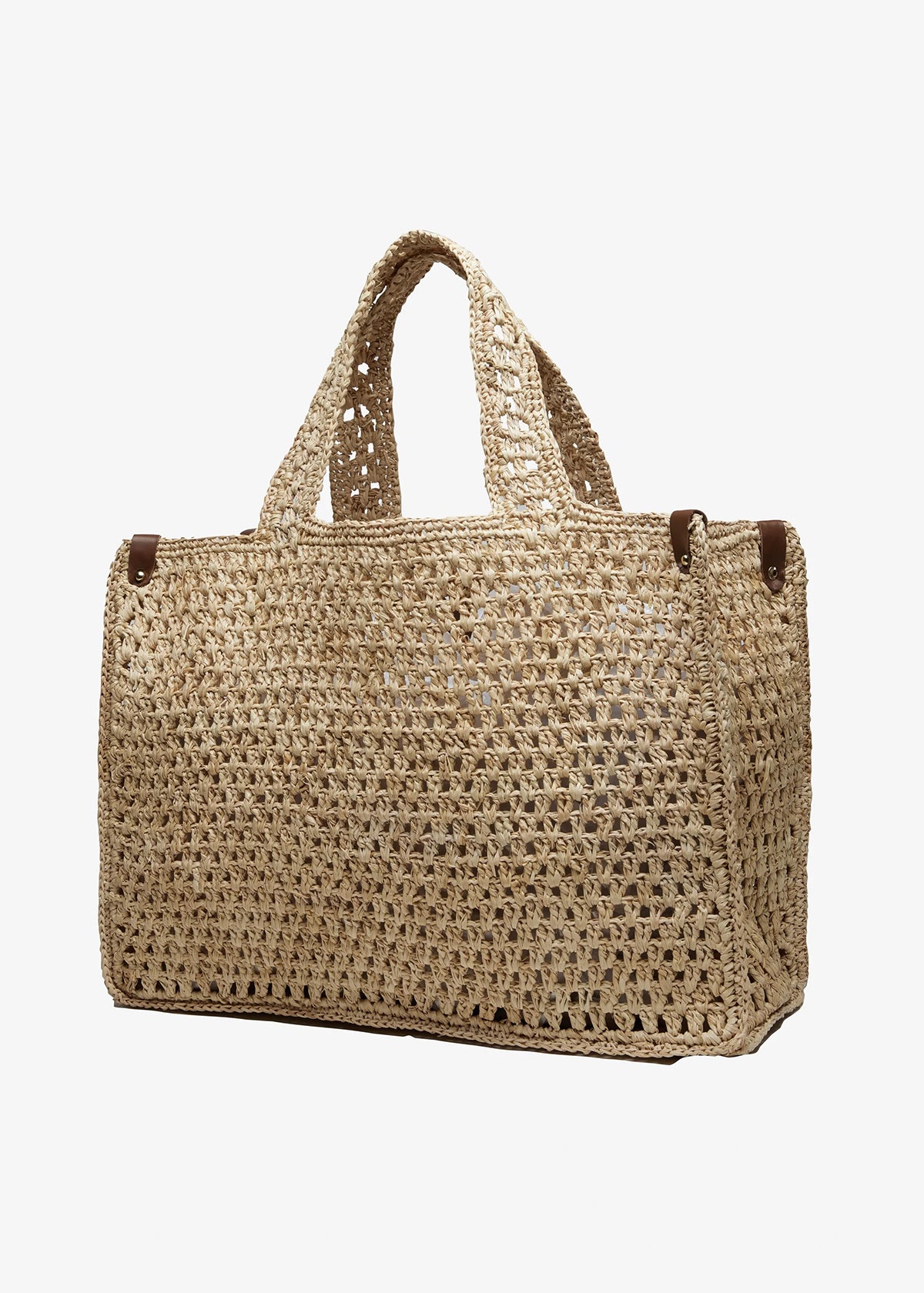 Wyeth Delfina Raffia Market Bag - Natural