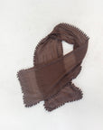 Dupatta Plain Scarf - Mahogany