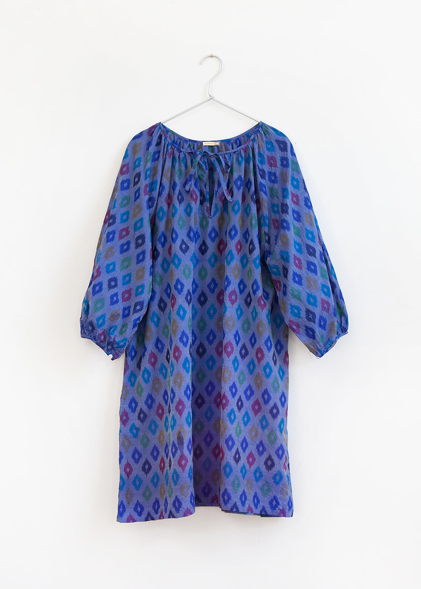 Kalyan Ikat Dress - River