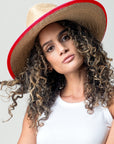 Gallie Hat Red Ribbon
