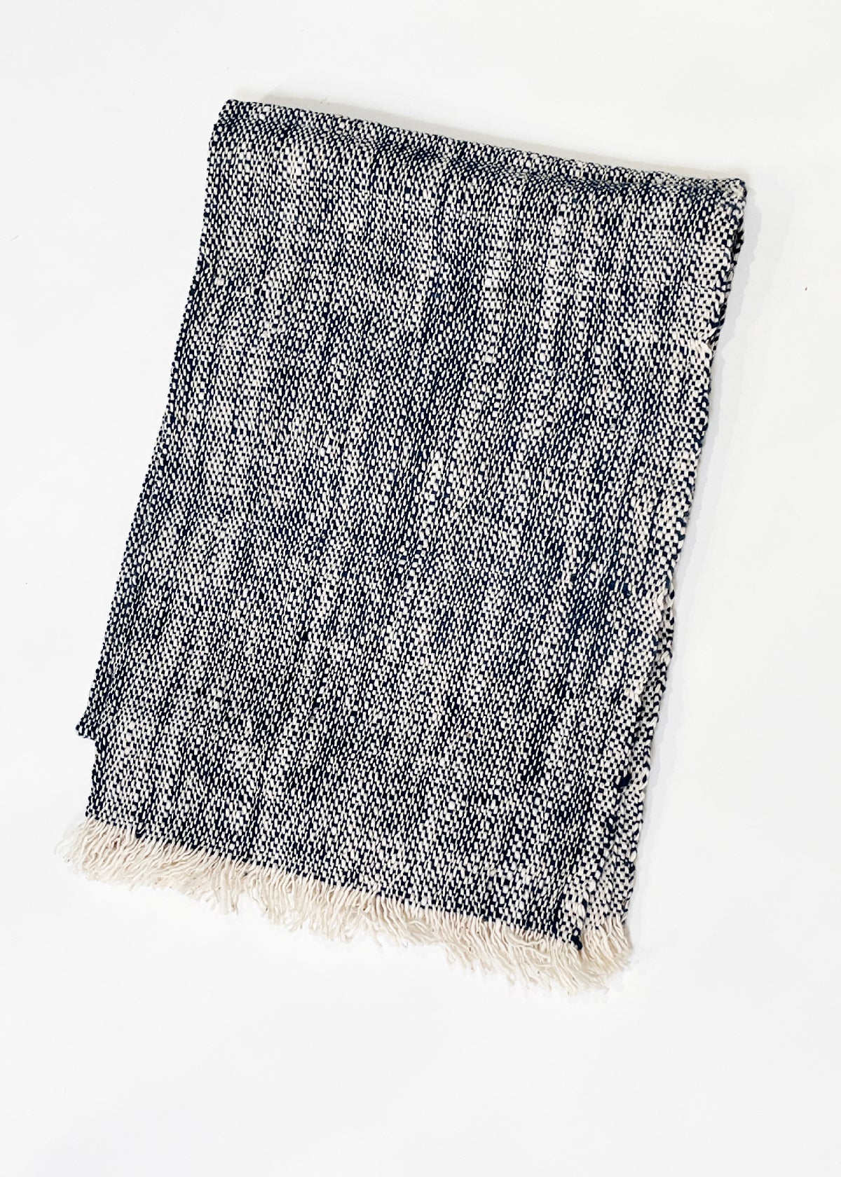 Small Throw Hand Spun Cotton