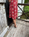 Gaia Booj Slip Dress - Poppy