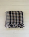 Khadi Blanket Blue Checks