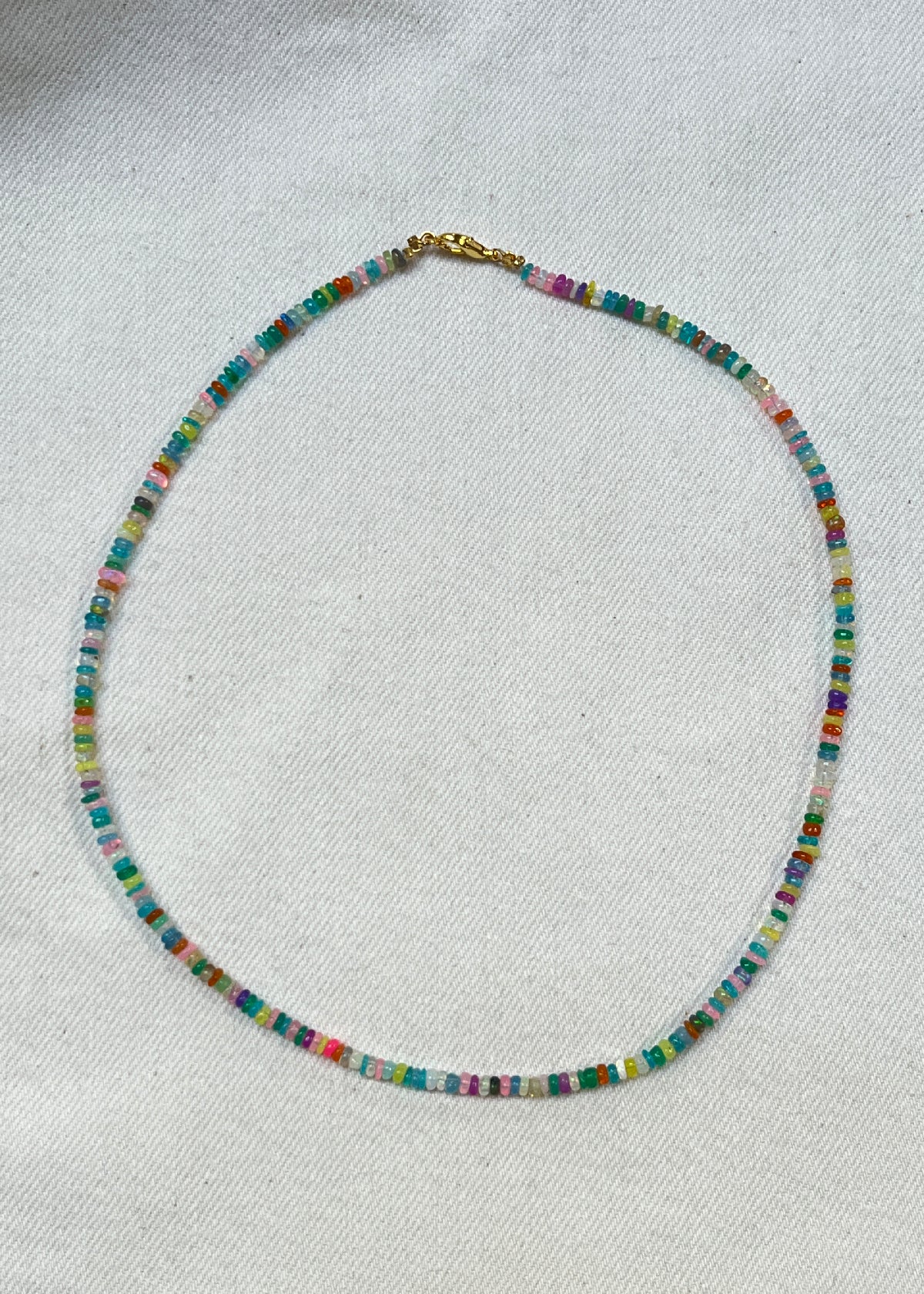 Multicolor Opal Necklace