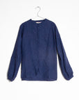 Ichi Antiquities Linen Shirt - Indigo