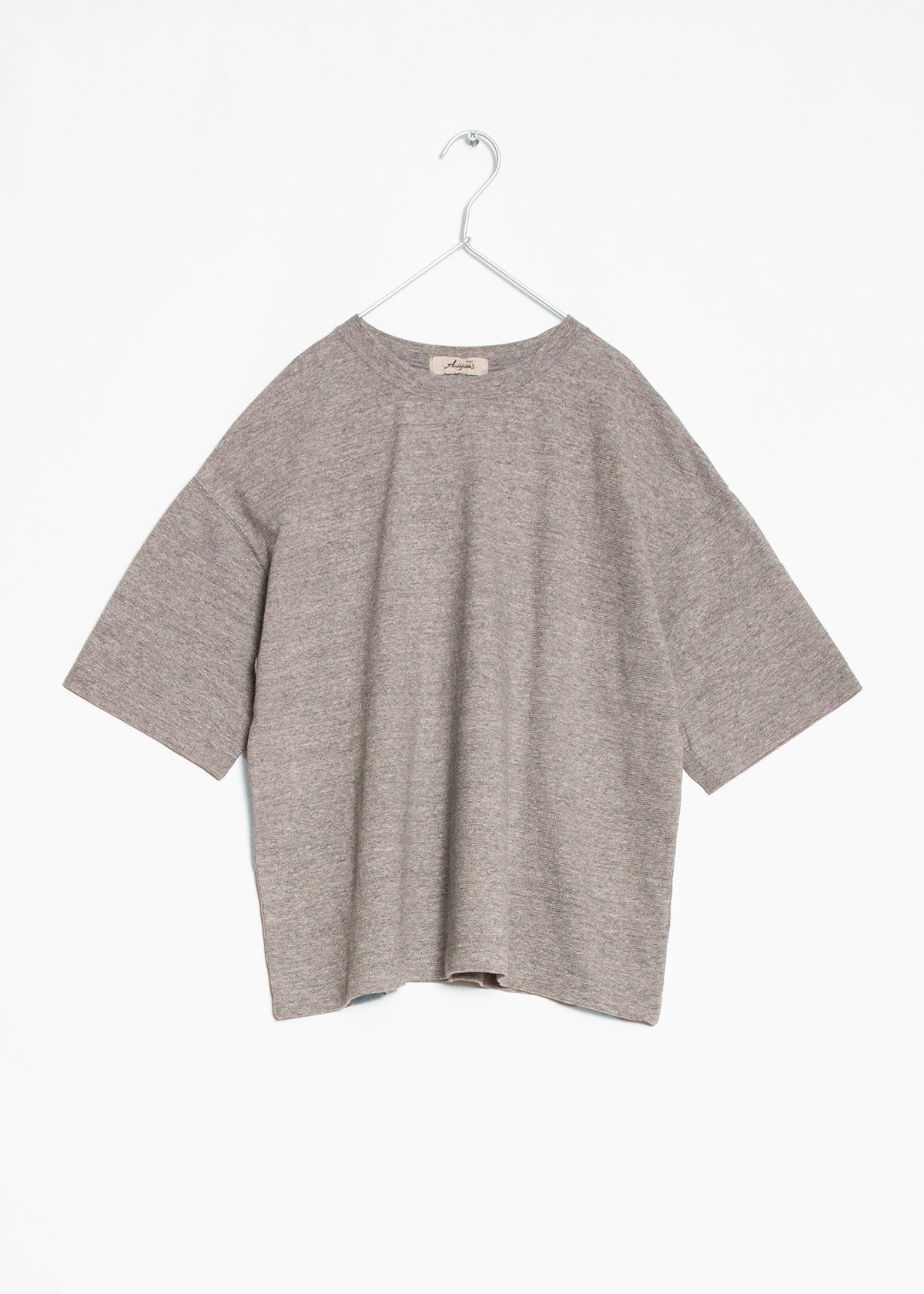 Ichi Antiquitiés Thermal Knit Pullover - Grey