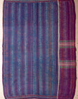 Vintage Dowry Kantha Blanket, 