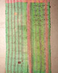 Vintage Dowry Kantha Blanket, 