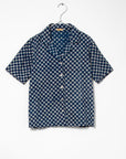Khalil Ananta Top - Natural Indigo