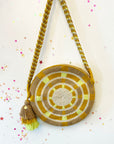 Guanabana Clutch Mola Asa Larga Bag Yellow