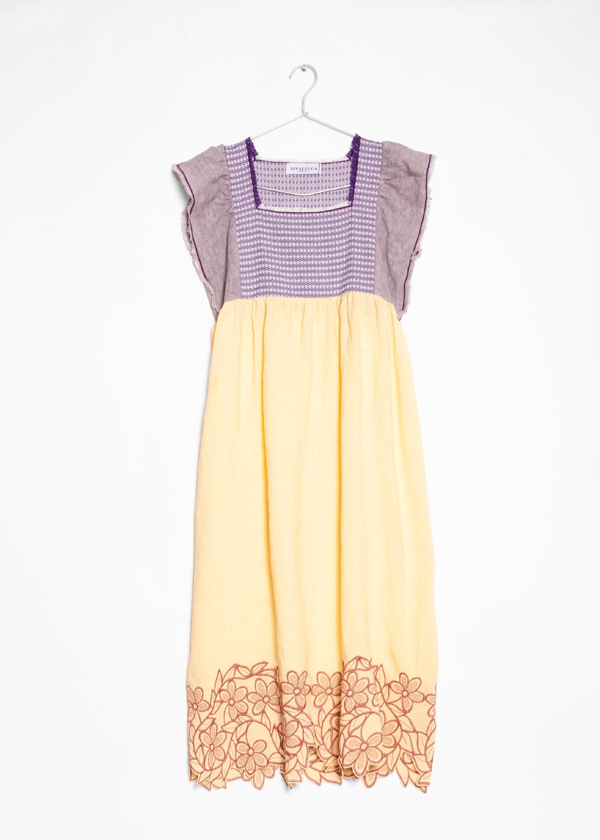 Nina Leuca Aloe Jilly Long Dress - Yellow