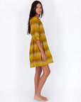 Shireen Ikat Shirtdress - Sunshine