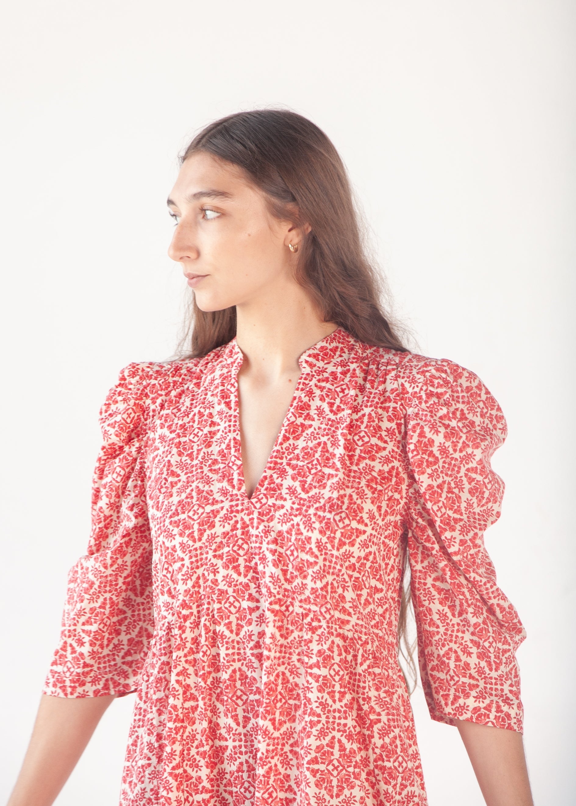 Vayu Tindora Dress - Poppy