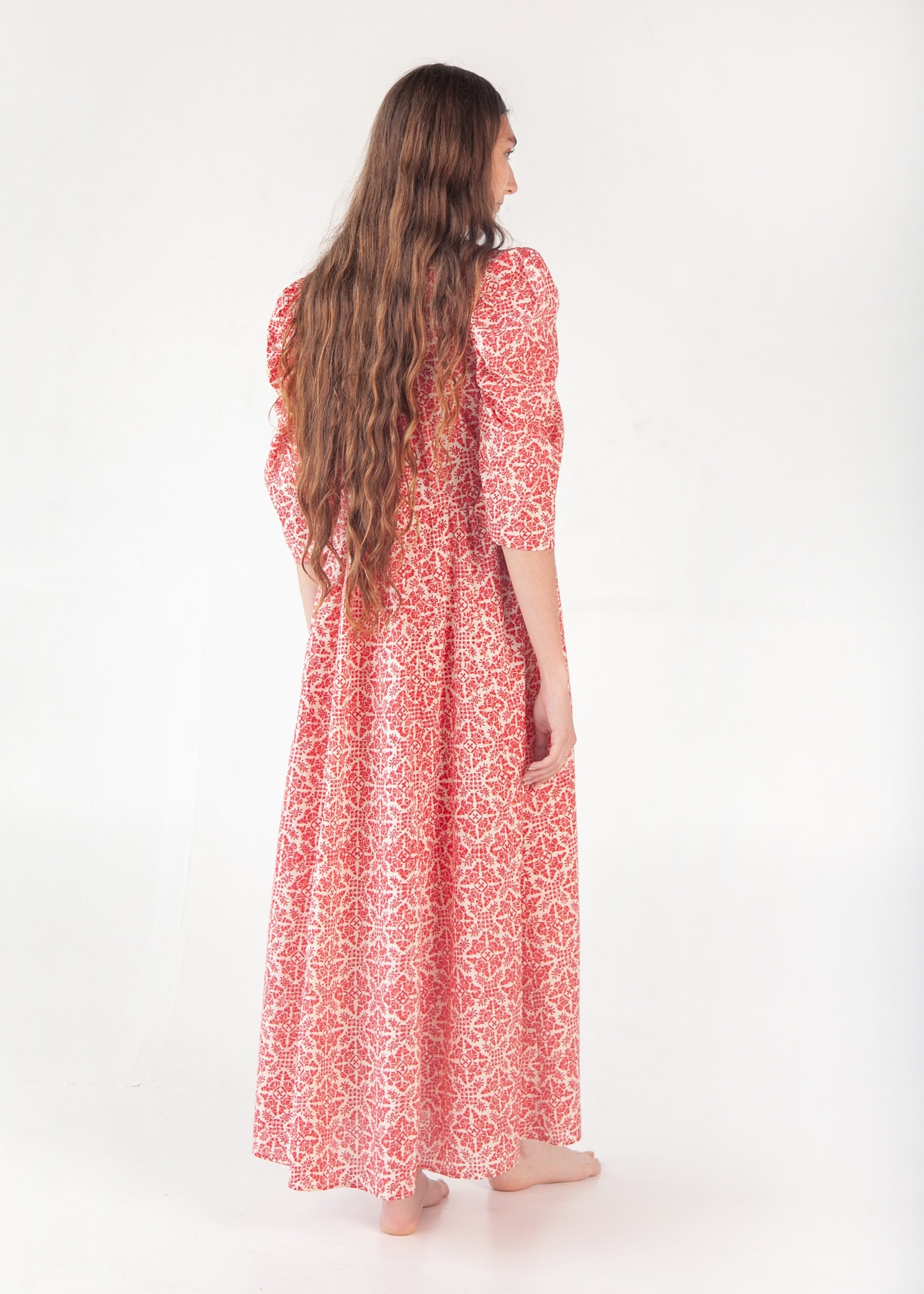 Vayu Tindora Dress - Poppy