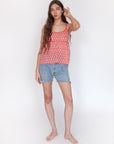 Gaia Greece Camisole - Poppy