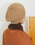 Antipast Baby Alpaca Cap- Beige