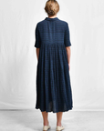 Maku Ruru Dress in Dark Indigo