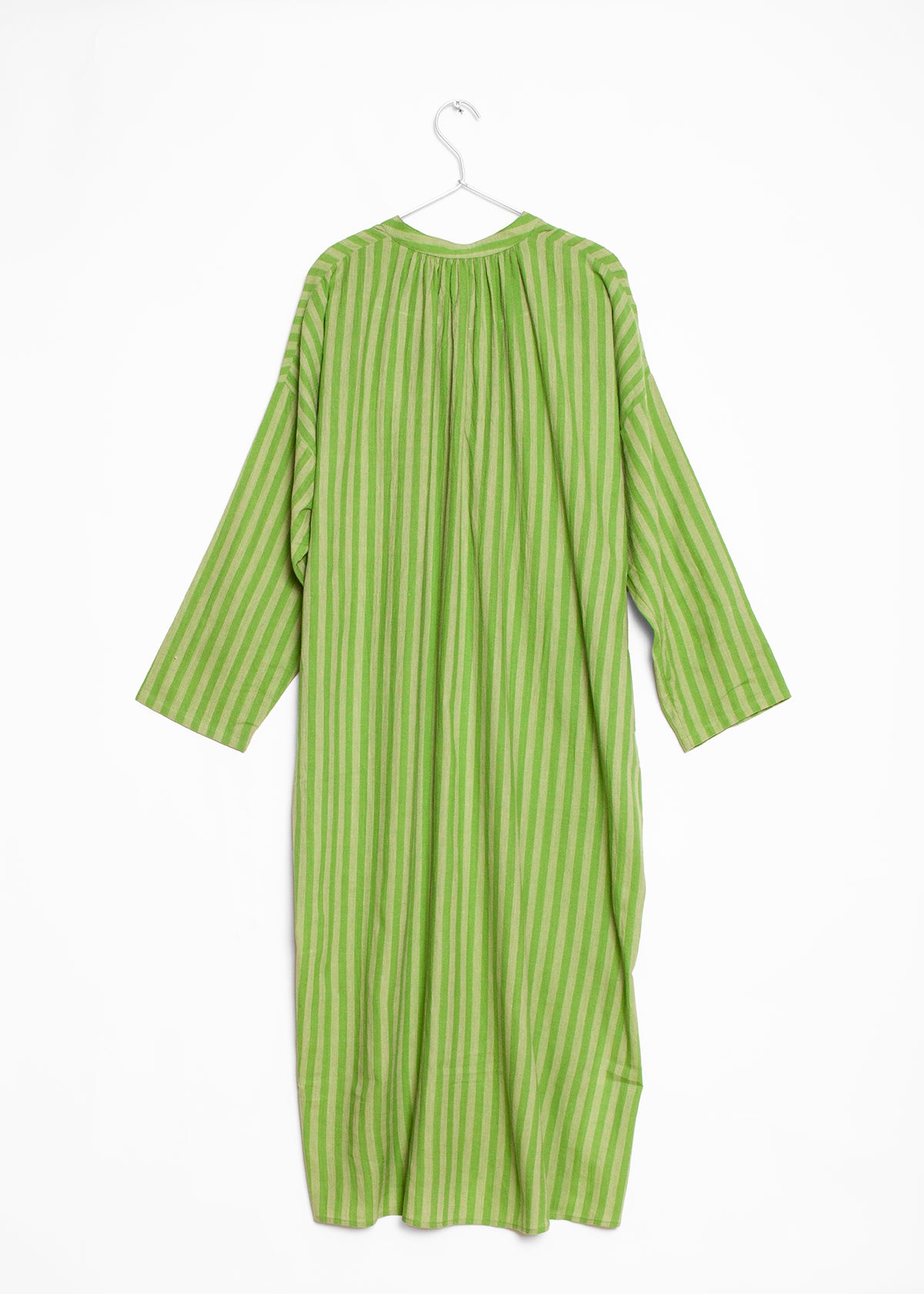 Pocket Caftan - Lime Stripe by Two
