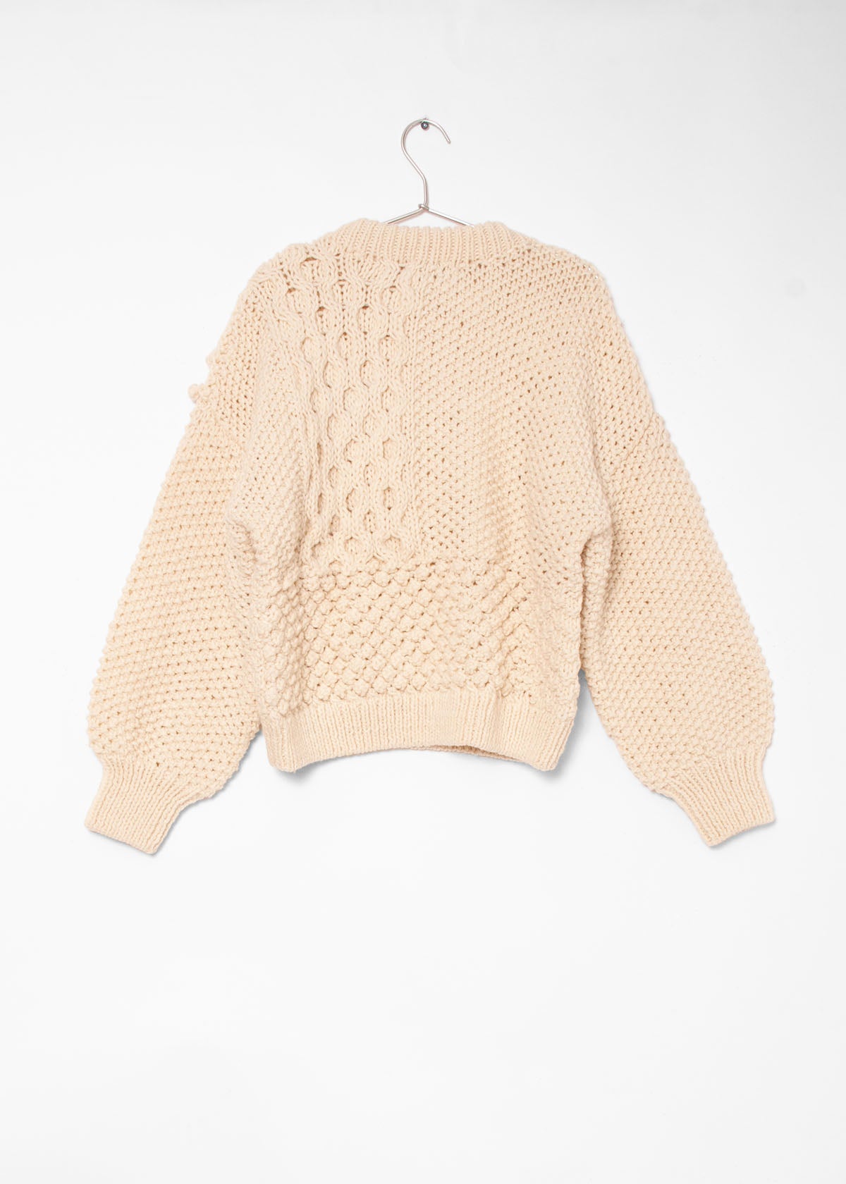 Pure Hand Knit Pullover by Ichi Antiquités