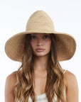 Wyeth Lina Raffia Sun Hat - Natural