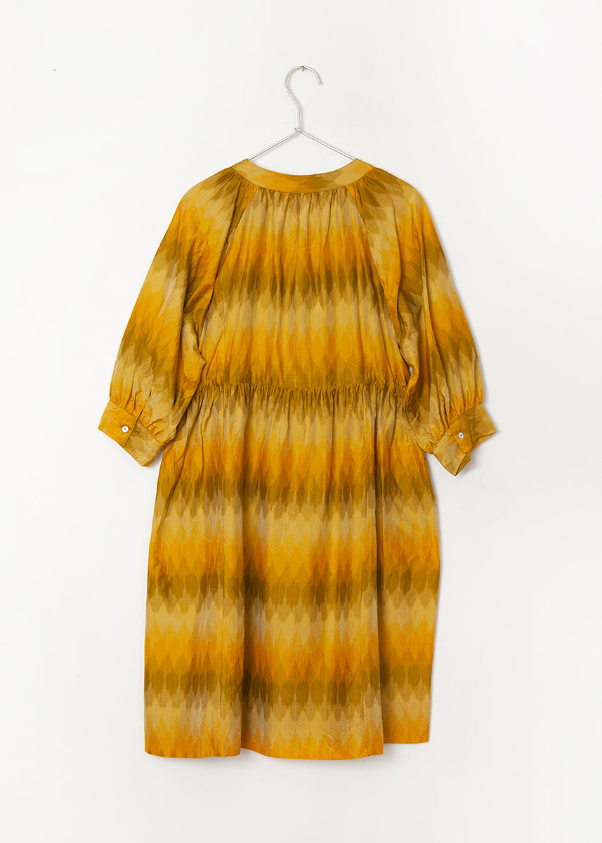 Shireen Ikat Shirtdress - Sunshine